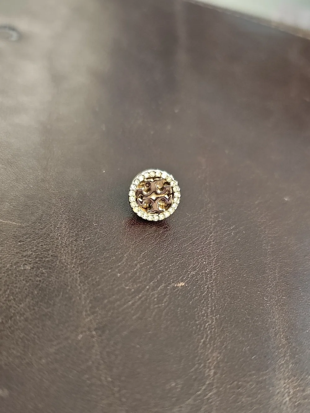 Tory Burch Silver Miller Studded Earring - One Only!